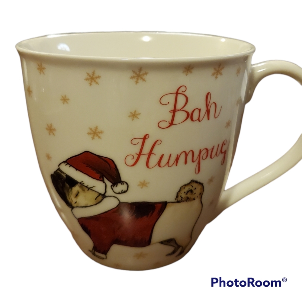 Bah Humpug Milly Green Oversized mug